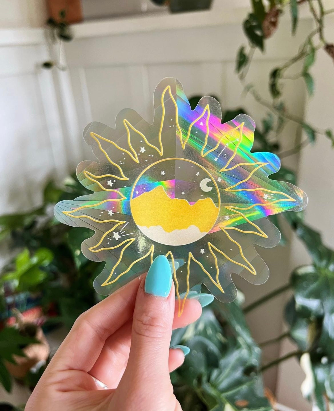 to the sun suncatcher sticker – Little Paper Blossom