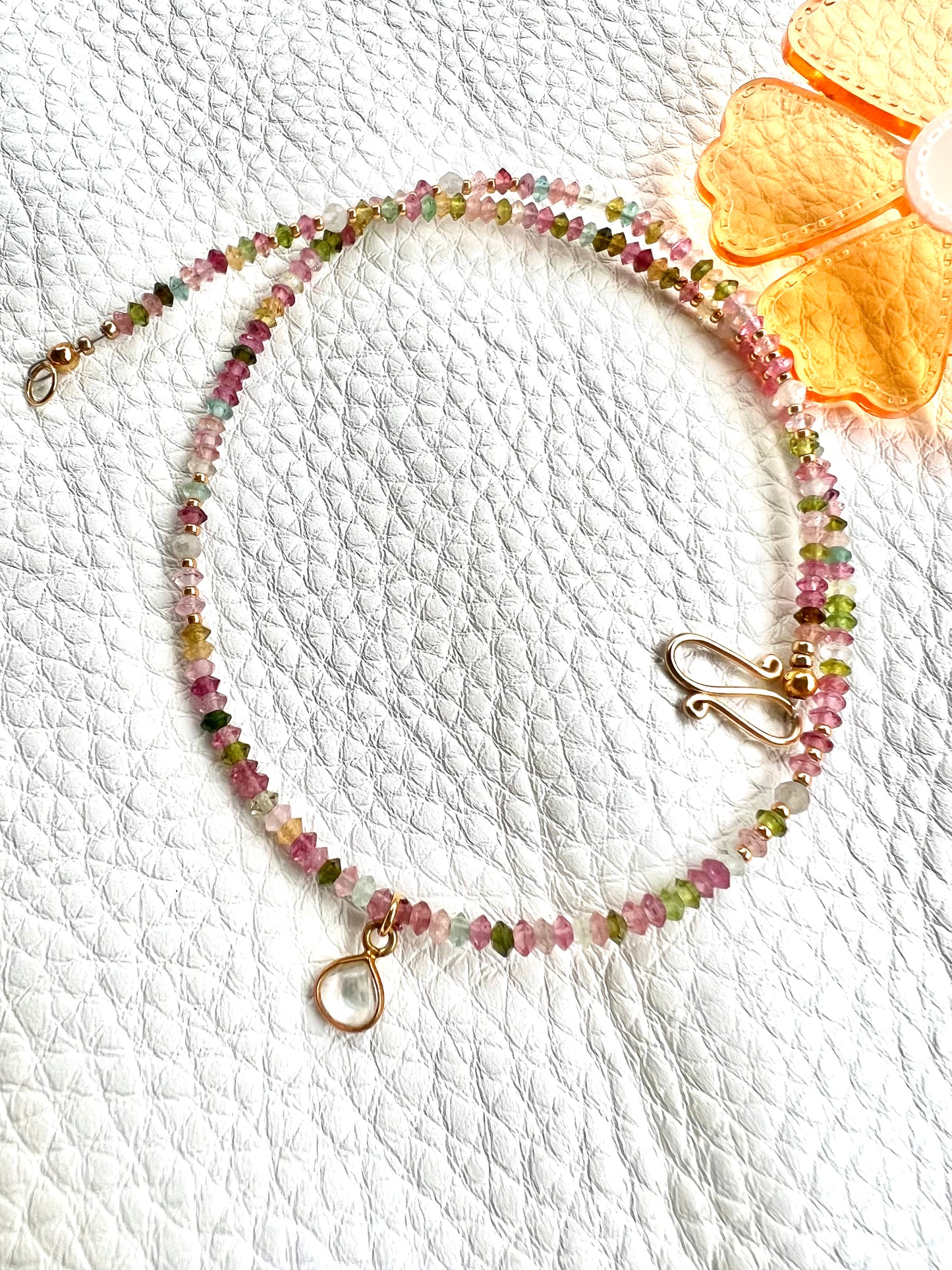 Tourmaline & Moonstone Necklace