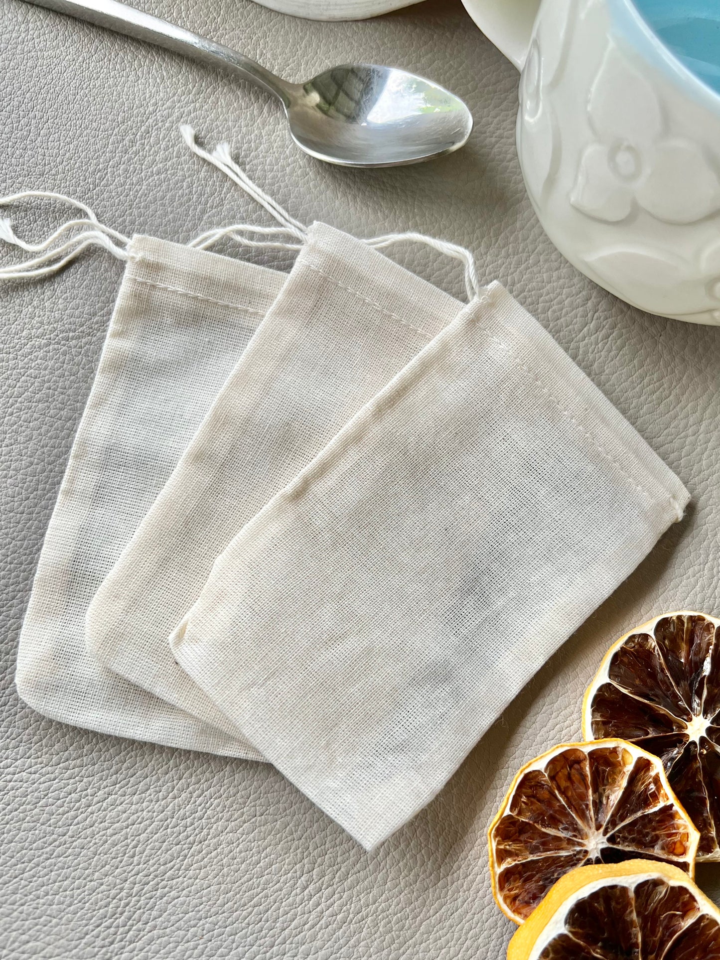 Reusable Cotton Tea Bags