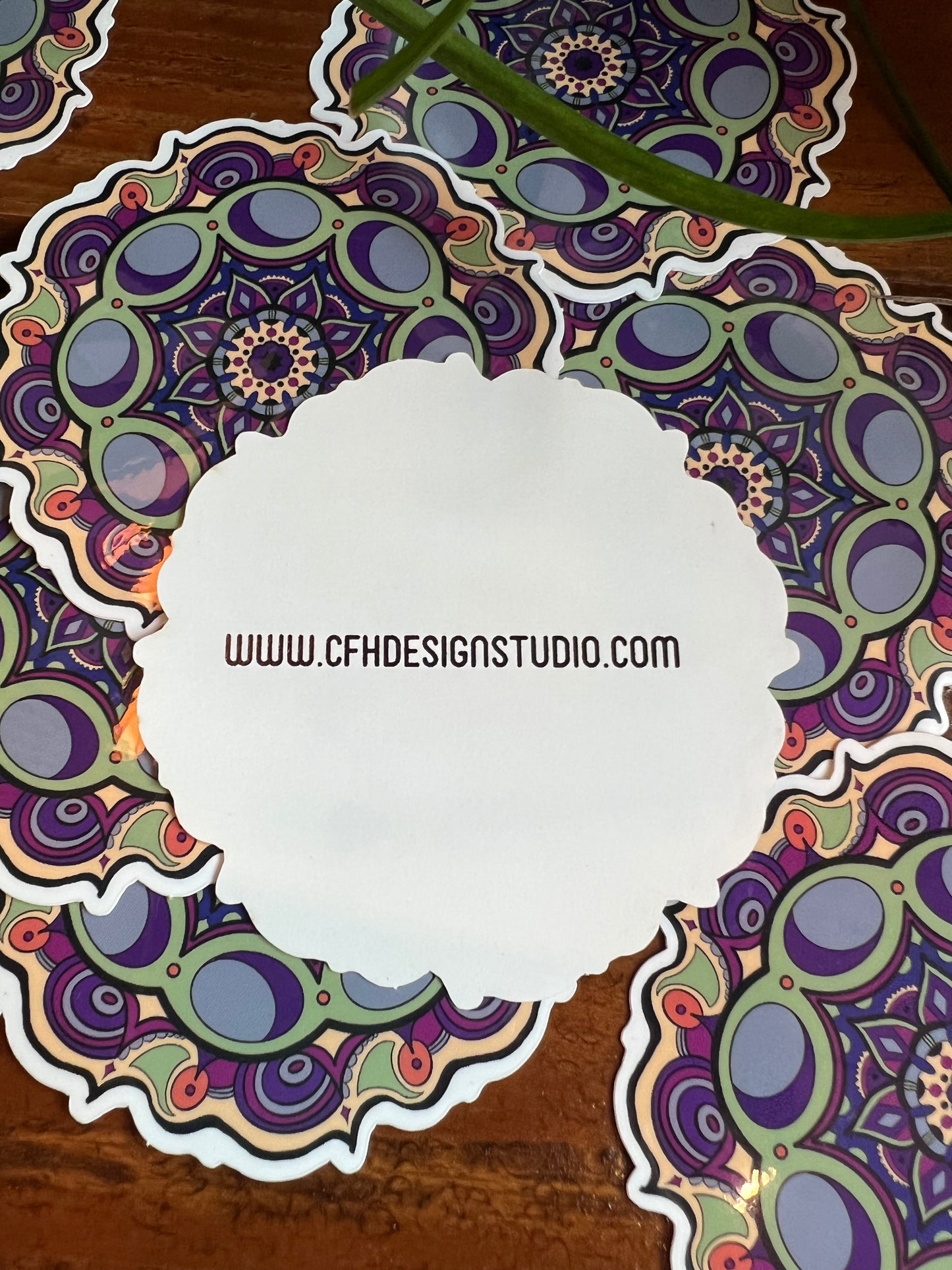 Mandala Art Sticker