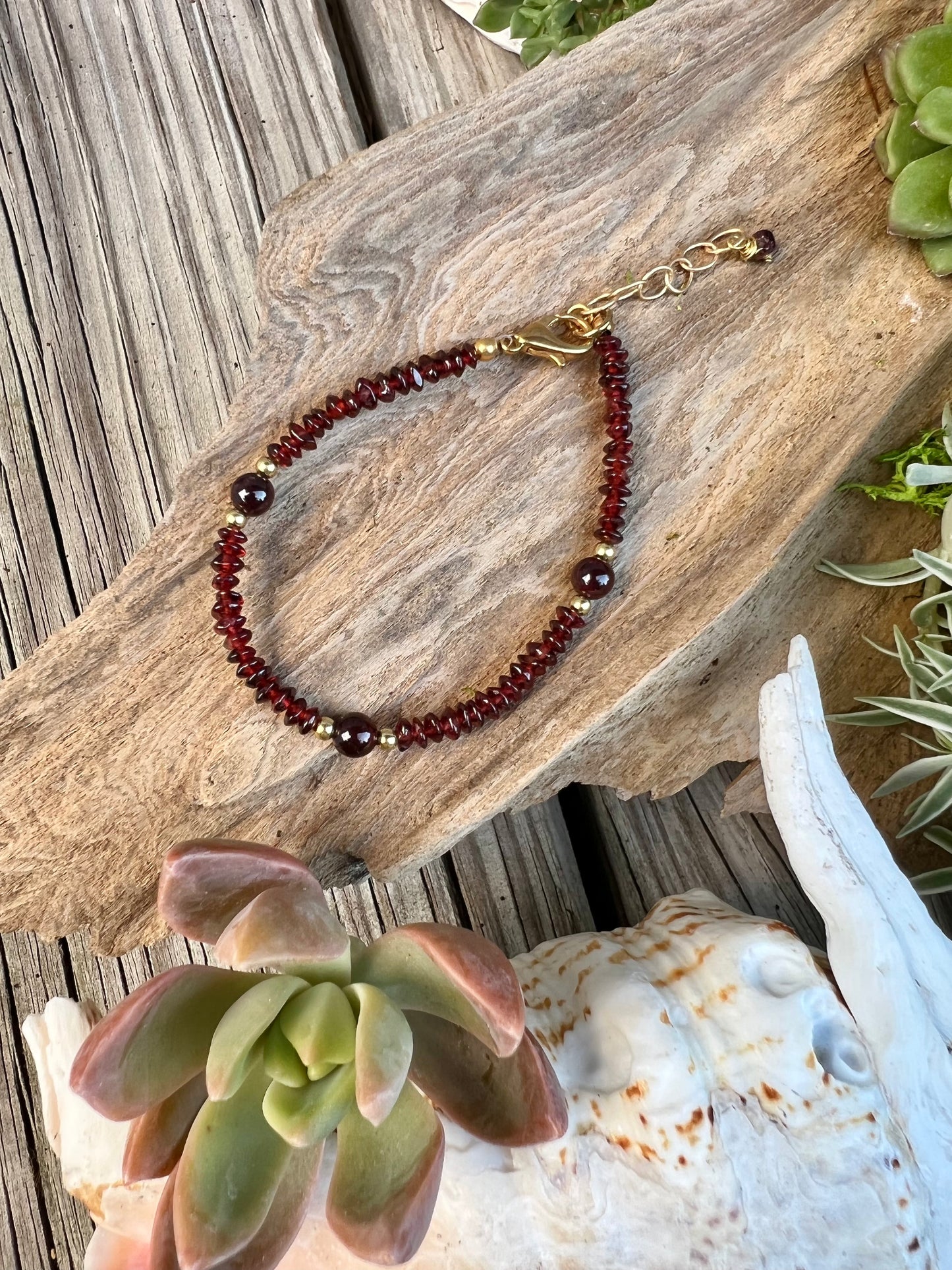 Garnet Bracelet