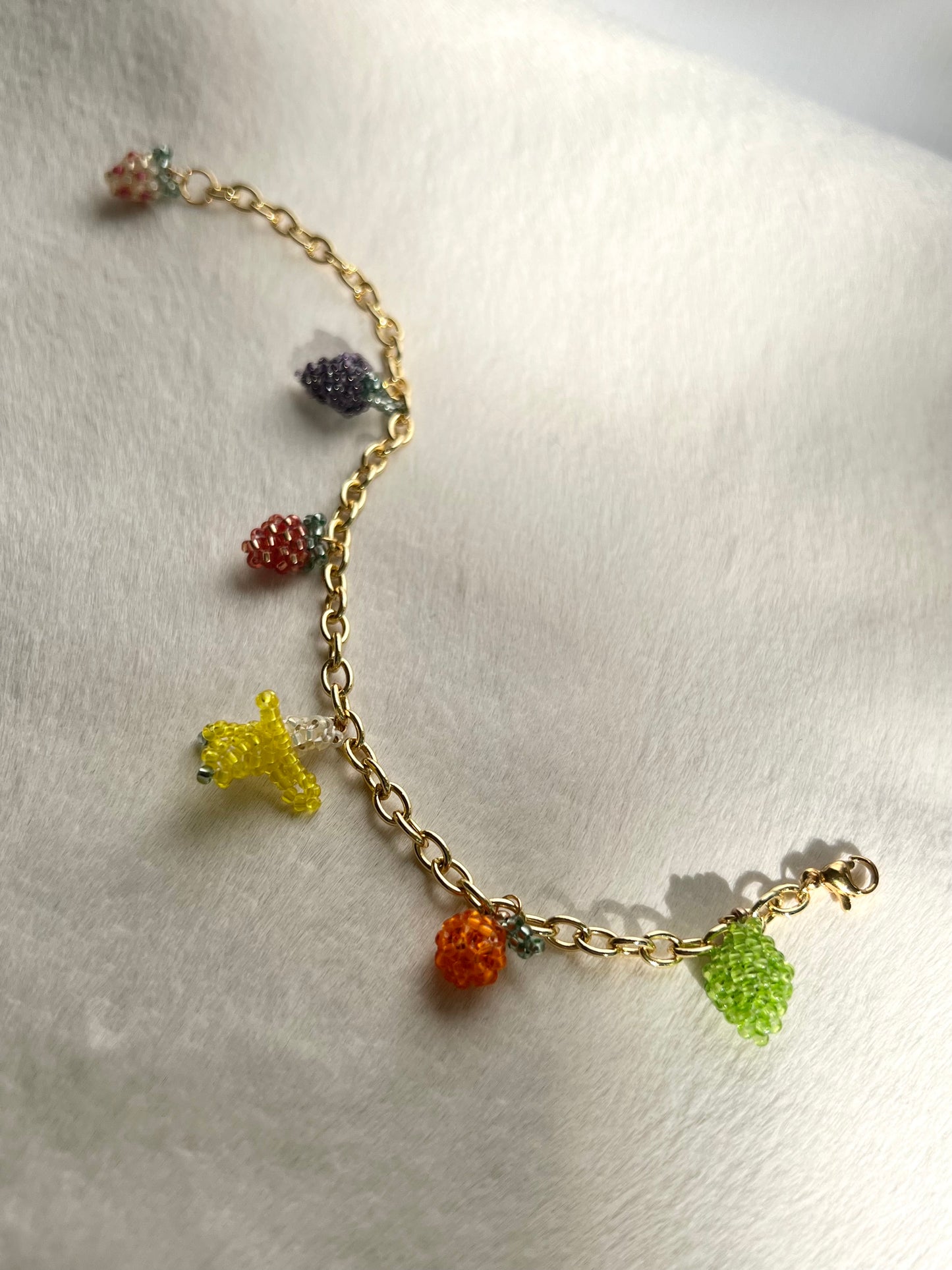 Fruit Charm Bracelet