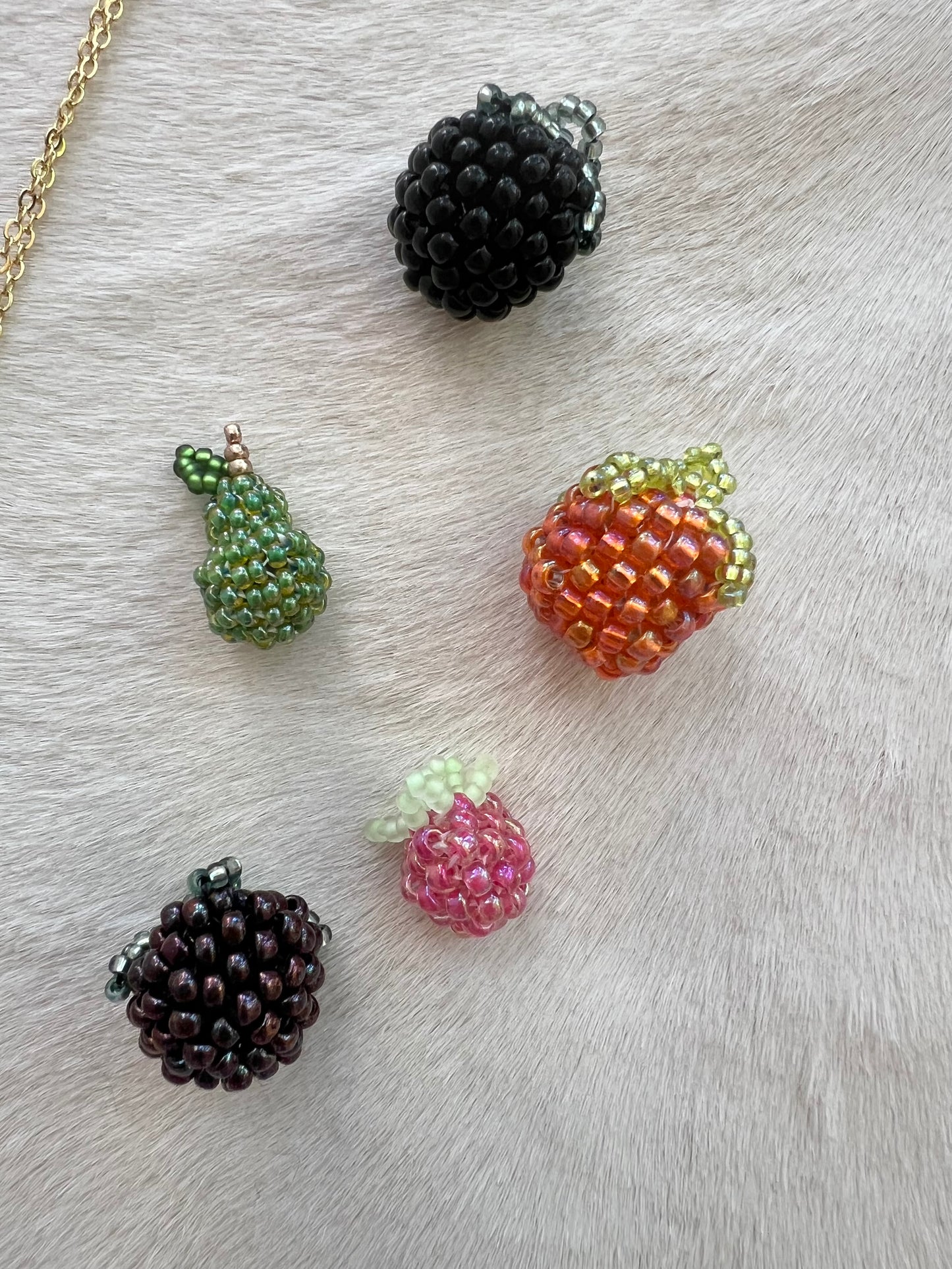 Fruit Charm Necklaces