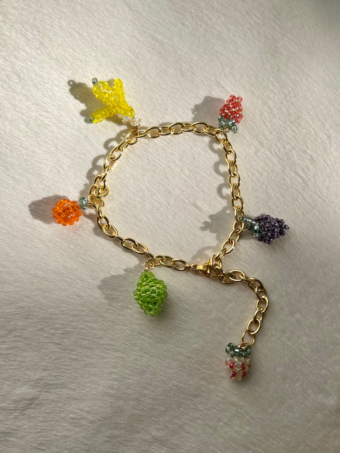 Fruit Charm Bracelet