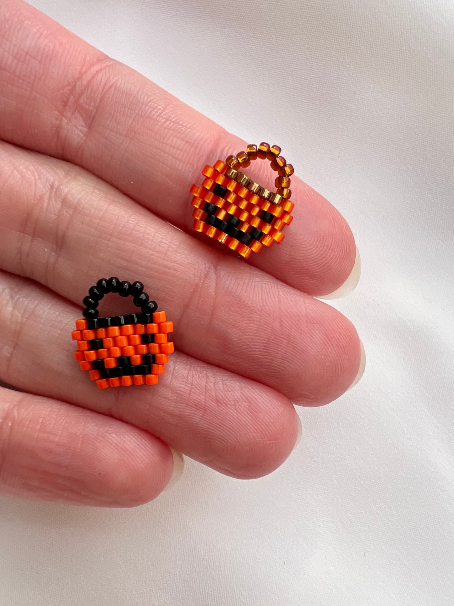 Pumpkin Candy Bucket Charms