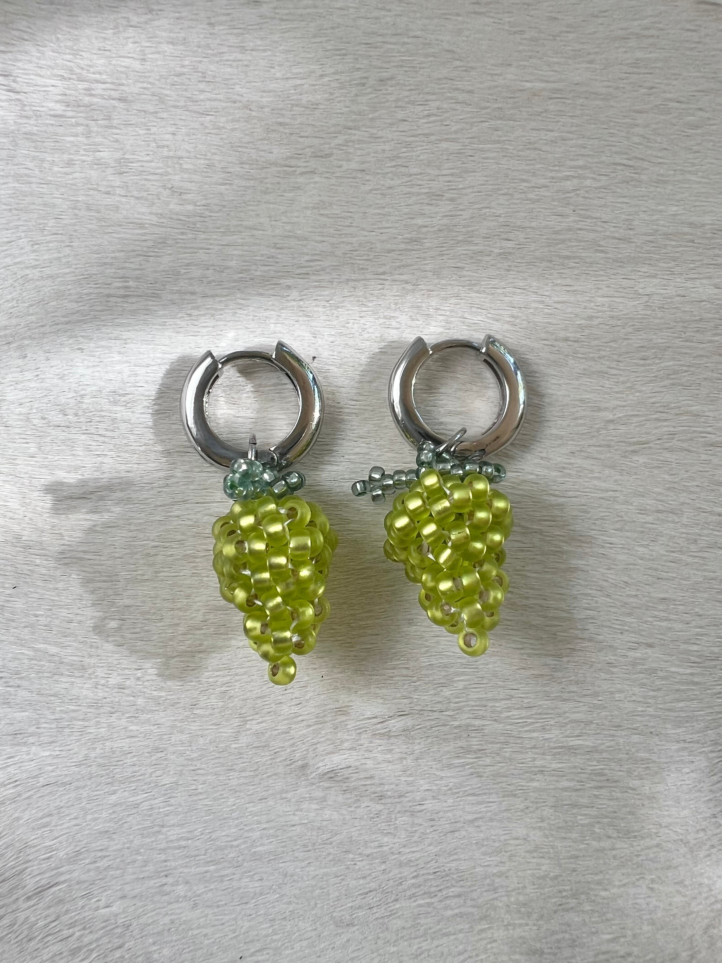 Grape Huggie Earrings