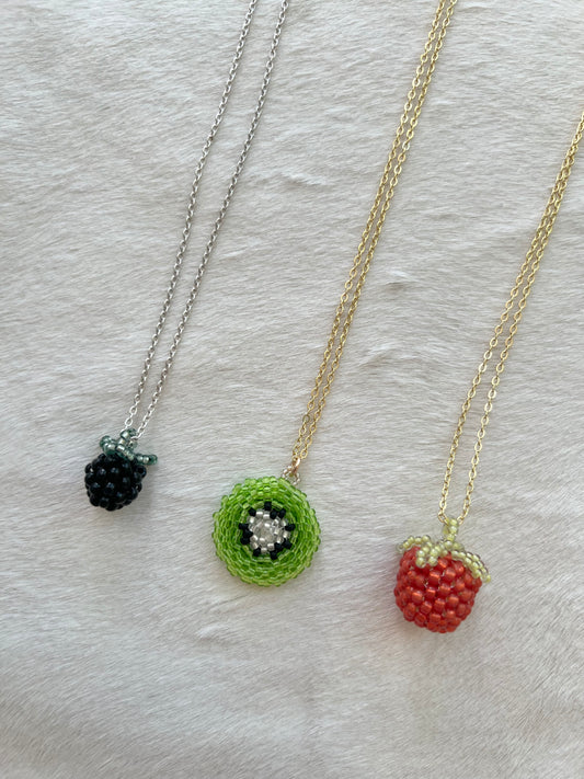 Fruit Charm Necklaces