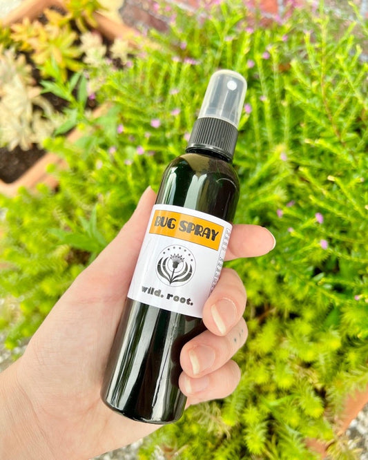 Beautyberry Herbal Bug Spray, locally made in Northwest Florida by Longleaf Botanicals.