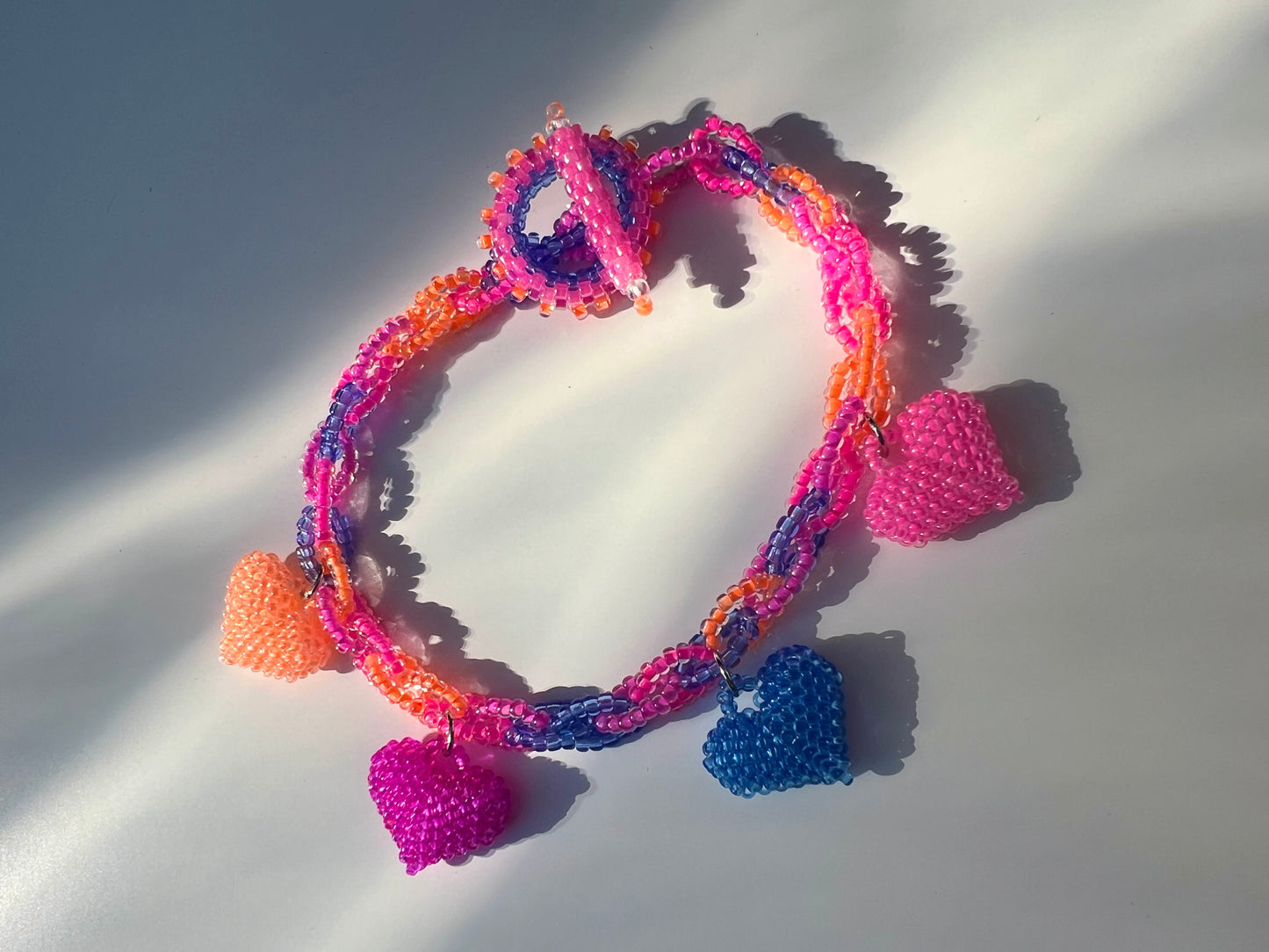 Bright Heart Chain Bracelet