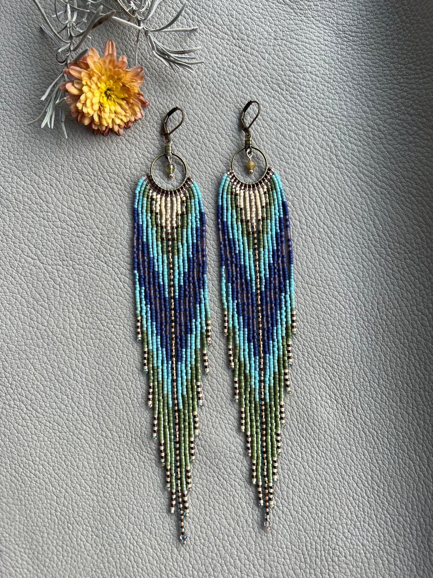 Fall Fringe Earring Collection