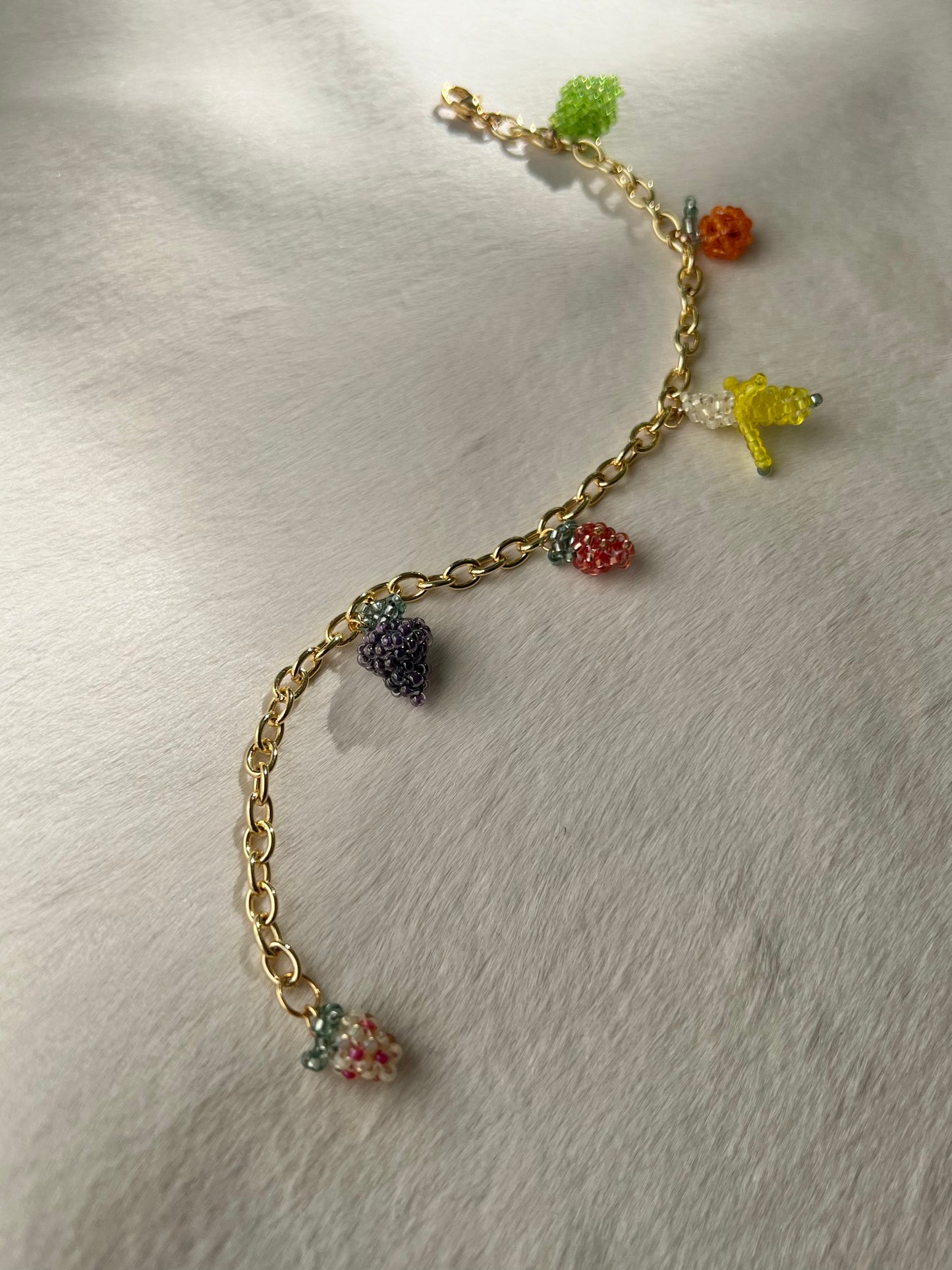 Fruit Charm Bracelet