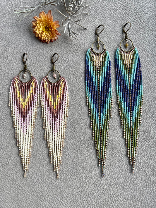 Fall Fringe Earring Collection