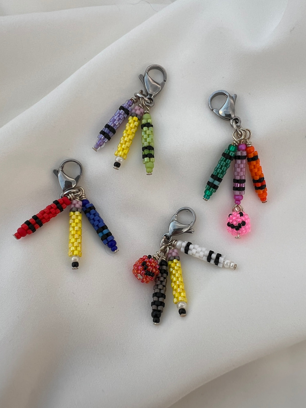 Crayon and Pencil Charms