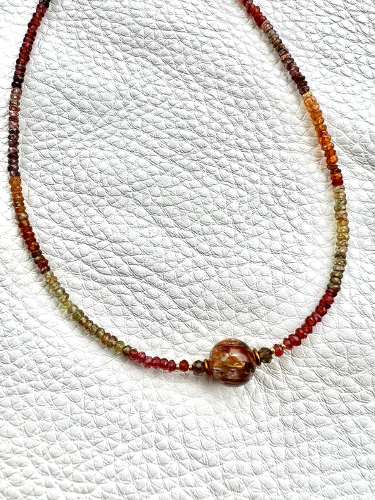 Kunzite Sunset Necklace