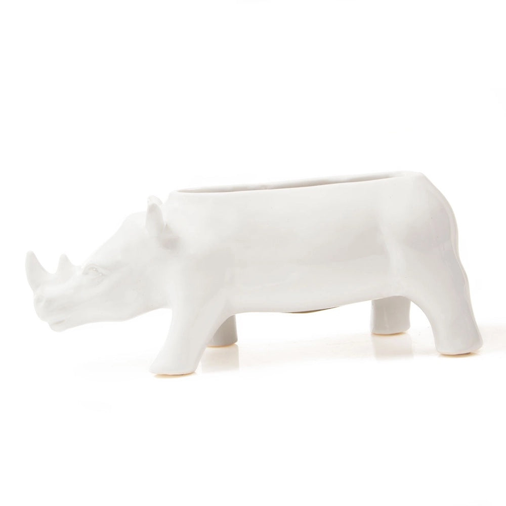 White Rhino Planter