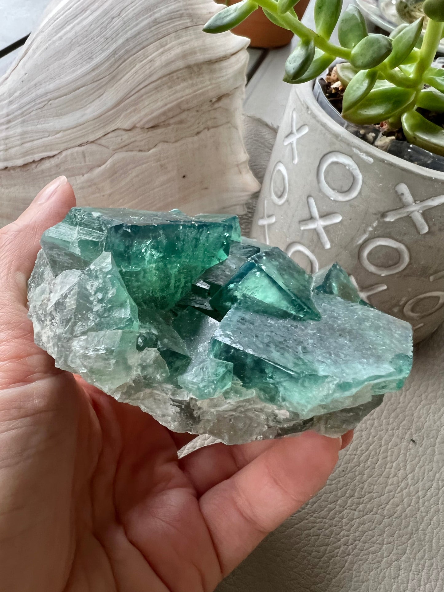 Fluorite Cluster